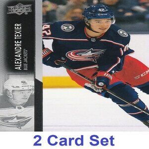 Alexandre Texier Hockey Card Collection